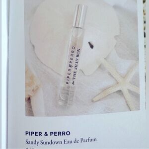 NIB Piper and Perro sandy sundown eau roller for the Jilly Box